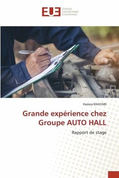 Grande expérience chez Groupe AUTO HALL - Khayari, Hamza