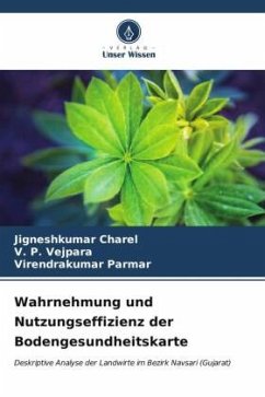 Wahrnehmung und Nutzungseffizienz der Bodengesundheitskarte - Charel, Jigneshkumar;Vejpara, V. P.;Parmar, Virendrakumar