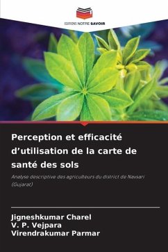 Perception et efficacité d¿utilisation de la carte de santé des sols - Charel, Jigneshkumar;Vejpara, V. P.;Parmar, Virendrakumar