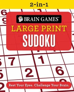 Brain Games 2-In-1 - Large Print Sudoku - Publications International Ltd; Brain Games