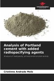 Analysis of Portland cement with added radiopacifying agents