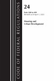 Code of Federal Regulations, Title 24 Housing Urban Dev 200-499 2023