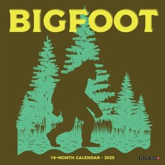 Bigfoot 2025 7 X 7 Mini Wall Calendar - Willow Creek Press