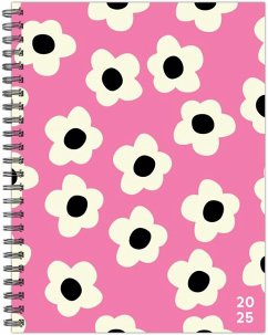 Pink Flowers 2025 6.5 X 8.5 Softcover Weekly Planner - Willow Creek Press