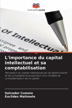 L'importance du capital intellectuel et sa comptabilisation - Cumaio, Salvador;Matimele, Euclides