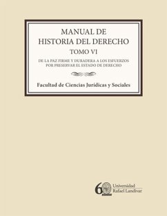 Cover Manual de historia del derecho. Tomo VI (eBook, ePUB)