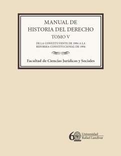 Cover Manual de historia del derecho. Tomo V (eBook, ePUB)
