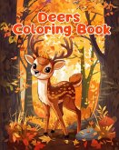 Deers Coloring Book