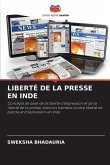 LIBERTÉ DE LA PRESSE EN INDE