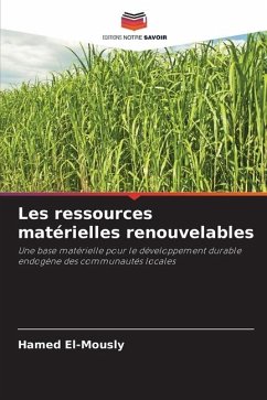 Les ressources matérielles renouvelables - El-Mously, Hamed