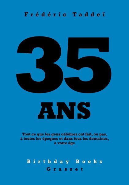 35 ans (eBook, ePUB)