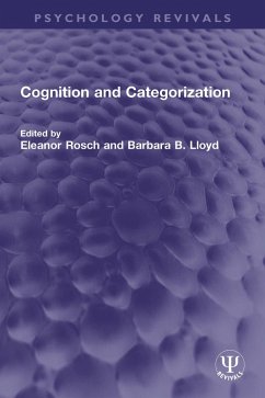 Cover Cognition and Categorization (eBook, PDF)