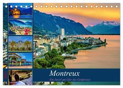 Montreux - ein Juwel am Ufer des Genfersees (Tischkalender 2025 DIN A5 quer), CALVENDO Monatskalender - Calvendo;Michel, Susan