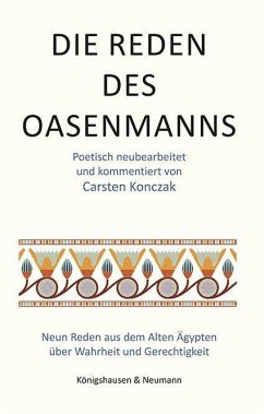 Die Reden des Oasenmanns - Konczak, Carsten