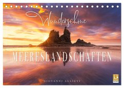 Wunderschöne Meereslandschaften (Tischkalender 2025 DIN A5 quer), CALVENDO Monatskalender