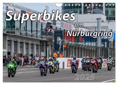 Superbikes am Nürburgring (Wandkalender 2025 DIN A4 quer), CALVENDO Monatskalender