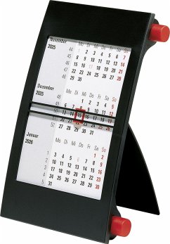 rido/idé 7038000205 3-Monats-Tischkalender (2025)  1 Seite = 3 Monate  90 × 120 mm