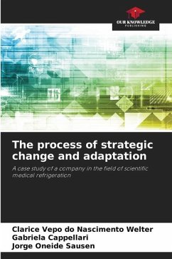 The process of strategic change and adaptation - Vepo do Nascimento Welter, Clarice;Cappellari, Gabriela;Oneide Sausen, Jorge