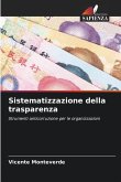 Sistematizzazione della trasparenza