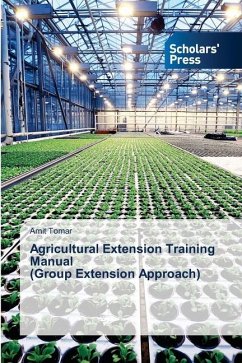 Agricultural Extension Training Manual (Group Extension Approach) - Tomar, Amit