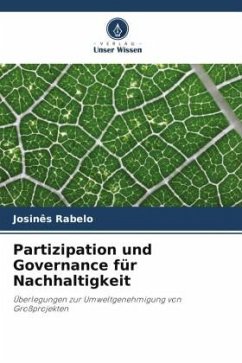 Partizipation und Governance für Nachhaltigkeit - Rabelo, Josinês