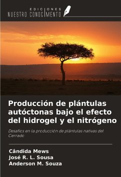 Cover Producción de plántulas autóctonas bajo el efecto del hidrogel y el nitrógeno