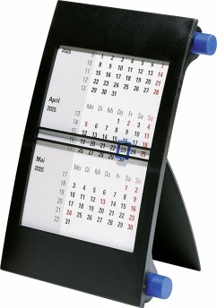 rido/idé 7038000305 3-Monats-Tischkalender (2025)  1 Seite = 3 Monate  90 × 120 mm