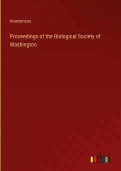 Proceedings of the Biological Society of Washington