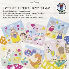 URSUS Kinder-Bastelsets Bastelset Filzbilder 