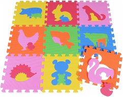 Cover Knorrtoys 21018 - Puzzlematte Tiere, 9 Matten á 30cm, Schaumstoff