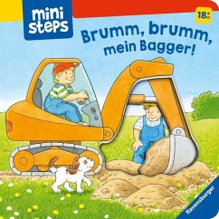 ministeps: Brumm, brumm, mein Bagger! (Restauflage) - Grimm, Sandra