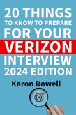 20 Things to Know to Prepare for Your Verizon Interview (2024 Edition, #1) (eBook, ePUB)