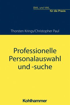 Cover Professionelle Personalauswahl und -suche (eBook, ePUB)
