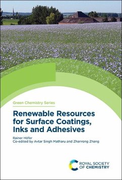 Cover Renewable Resources for Surface Coatings, Inks and Adhesives (eBook, PDF)