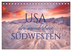 USA Der wunderbare Südwesten (Tischkalender 2025 DIN A5 quer), CALVENDO Monatskalender - Calvendo;Allievi, Giovanni