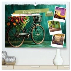 Faszination Fahrrad - coole Sprüche (hochwertiger Premium Wandkalender 2025 DIN A2 quer), Kunstdruck in Hochglanz