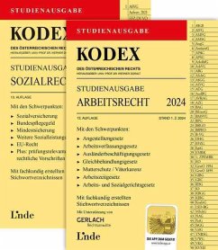 KODEX-Paket Studienausgabe Arbeits- und Sozialrecht 2024