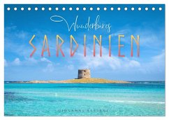 Wunderbares Sardinien (Tischkalender 2025 DIN A5 quer), CALVENDO Monatskalender