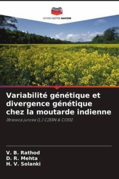 Variabilité génétique et divergence génétique chez la moutarde indienne - Rathod, V. B.;Mehta, D. R.;Solanki, H. V.