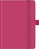 Brunnen 1073266265 Taschenkalender Kompagnon Modell 732 66 (2025)  2 Seiten = 1 Woche  A6  192 Seiten  PU-Einband  flexibel  pink