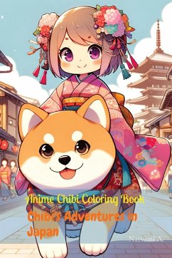 Anime Chibi Coloring Book - A, Natsumi