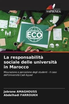 La responsabilità sociale delle università in Marocco - Amaghouss, Jabrane;Farroukh, Abdelhadi