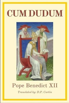 Cum Dudum - Pope Benedict XII