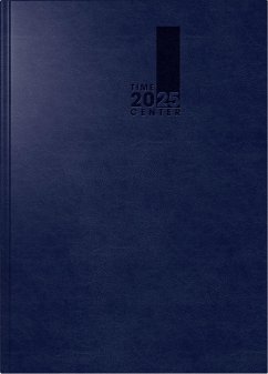 Brunnen 1072522305 Buchkalender TimeCenter Modell 725 (2025)  2 Seiten = 1 Woche  A5  352 Seiten  SOFT-Einband  dunkelblau