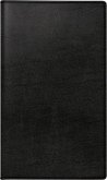 rido/idé 7046884905 Taschenkalender Modell M-Planer (2025)  2 Seiten = 1 Monat  A6  32 Seiten  Kunstleder-Einband Prestige  schwarz
