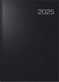 rido/idé 7027503905 Buchkalender Modell Conform (2025)  1 Seite = 1 Tag  A4  384 Seiten  Balacron-Einband  schwarz