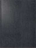rido/idé 7026003905 Buchkalender Modell Mentor (2025)  1 Seite = 1 Tag  A5  352 Seiten  Miradur-Einband  schwarz