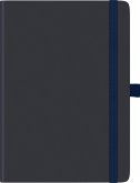 Brunnen 1079166325 Buchkalender Kompagnon Modell 791 66 (2025)  2 Seiten = 1 Woche  A5  144 Seiten  PU-Einband  flexibel  dunkelblau