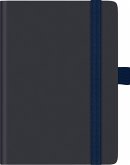 Brunnen 1073266325 Taschenkalender Kompagnon Modell 732 66 (2025)  2 Seiten = 1 Woche  A6  192 Seiten  PU-Einband  flexibel  dunkelblau