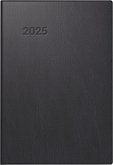 Brunnen 1072311905 Taschenkalender Modell 723 (2025)  2 Seiten = 1 Woche  A7  160 Seiten  Kunststoff-Einband  schwarz